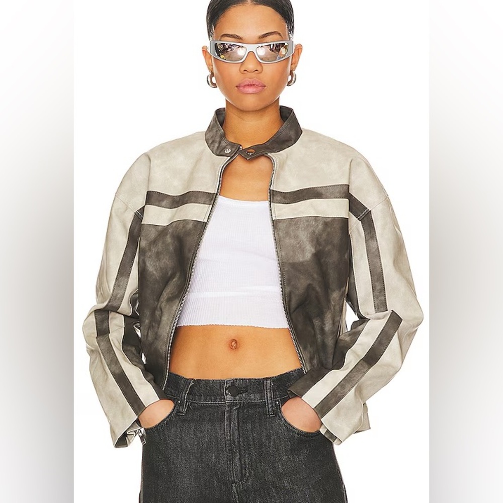 Superdown Katrina Faux Leather Moto Jacket